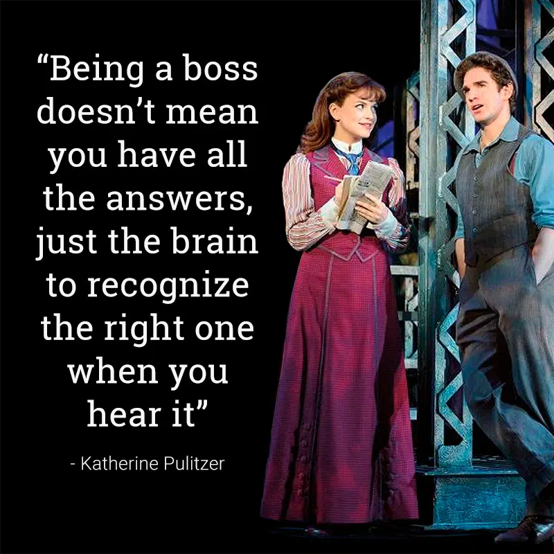 being a boss newsies