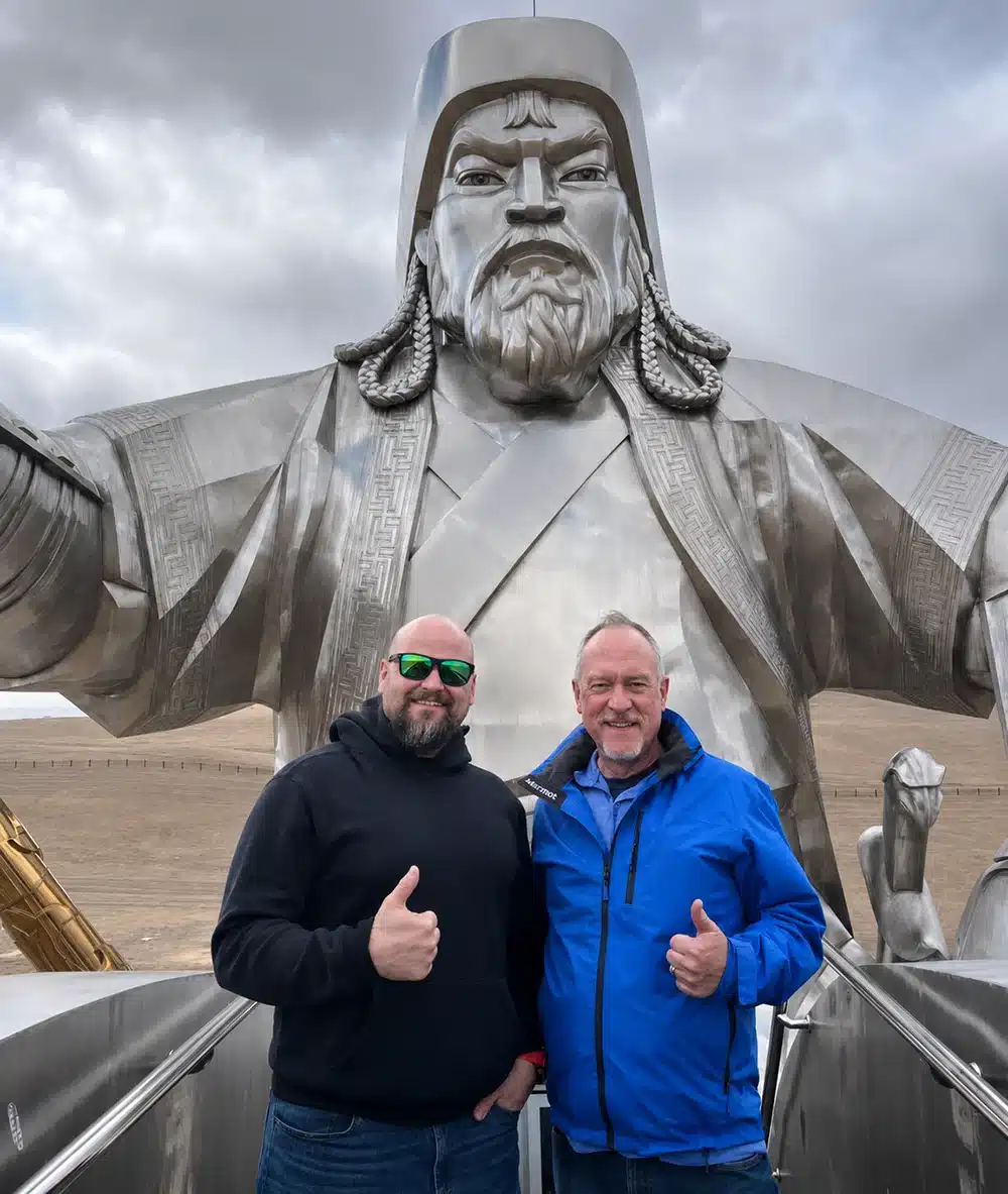 christian and tim mongolia